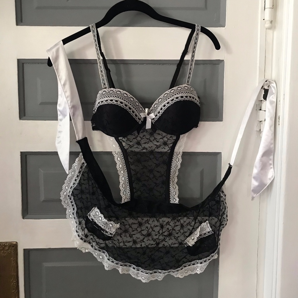 Never Worn: Cute Maid-style Lingerie